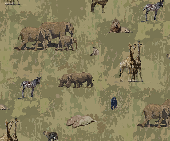 Safari Animals Pattern